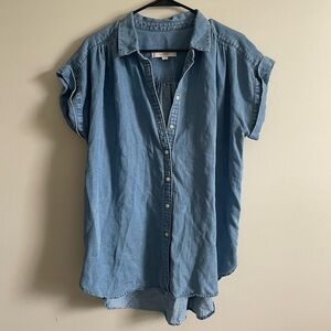 Chambray button down